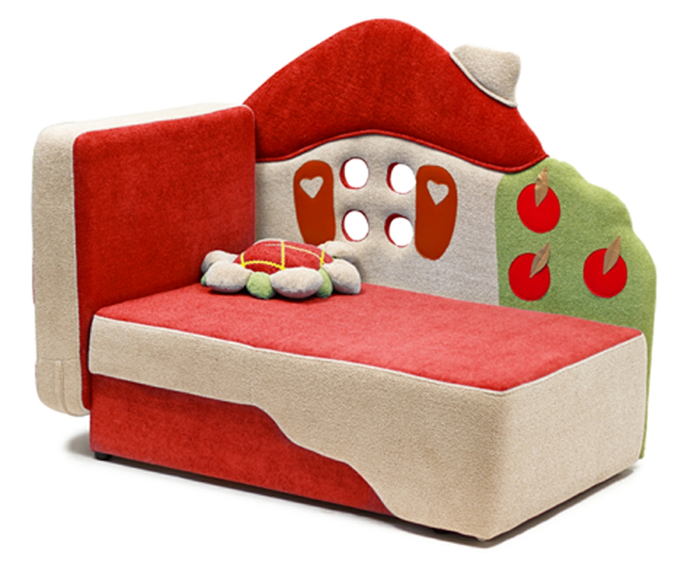 детский диван в виде домика