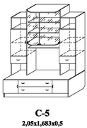 Алье Тумба С-05 (ЛДСП)
