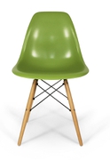 Стул Eames Style DSW Chair салатовый