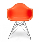 Стул Eames Style DAR Chair оранжевый