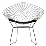 Стул Harry Bertoia Style Diamond Chair черный